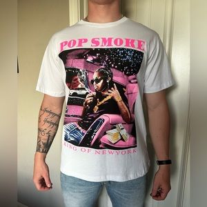 SOLD Pop Smoke X Vlone King Of Ny T-shirt BRAND NEW